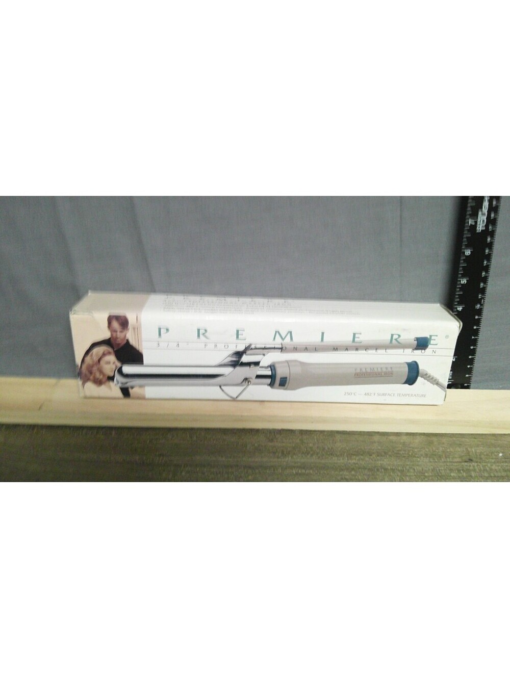 NIB Premiere 3/4" Professional Marcel Iron Model 017 Hair Curling Iron
